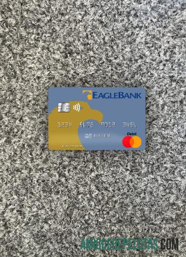 Nauru Eagle Bank Inc Mastercard Photolook Frente exemplo real